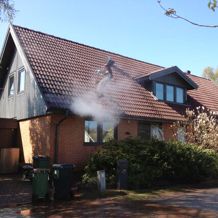 Dachreinigung Dach gereinigt